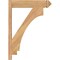 Ekena Millwork Imperial Smooth Arts and Crafts Outlooker, Western Red Cedar, 5 1/2"W x 22"D x 30"H OUT06X22X30IMP03SWR - alternate 2
